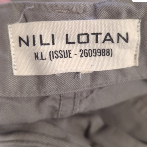 Nili Lotan Shon Pants in Grey - Picture 3 of 3